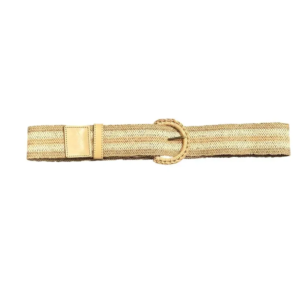 J. Crew Factory Wide Straw Belt Style #BI919 - One Size